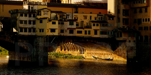 Under the Ponte Vecchio