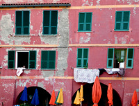 Washday in Vernazza, Cinque Terre